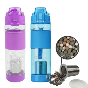 Botol Air Mineral Medi Plastik, Keseimbangan Alkali Kesehatan, Botol Air Plastik Karbon Hidrogen dengan Filter Bebas Bpa