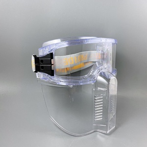 WejumpPC耐衝撃安全ゴーグルフィットオーバープラスチック保護安全メガネゴーグル、調節可能なストラップ付き - Product Image 6