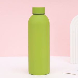 350ML 500ML 750ML 1000ML Fine Matte Finish 304 Steel Small Mouth Bottle Workout Travel Car <b>Insulated</b> <b>Mug</b> Custom Brand Pattern - Product Image 5