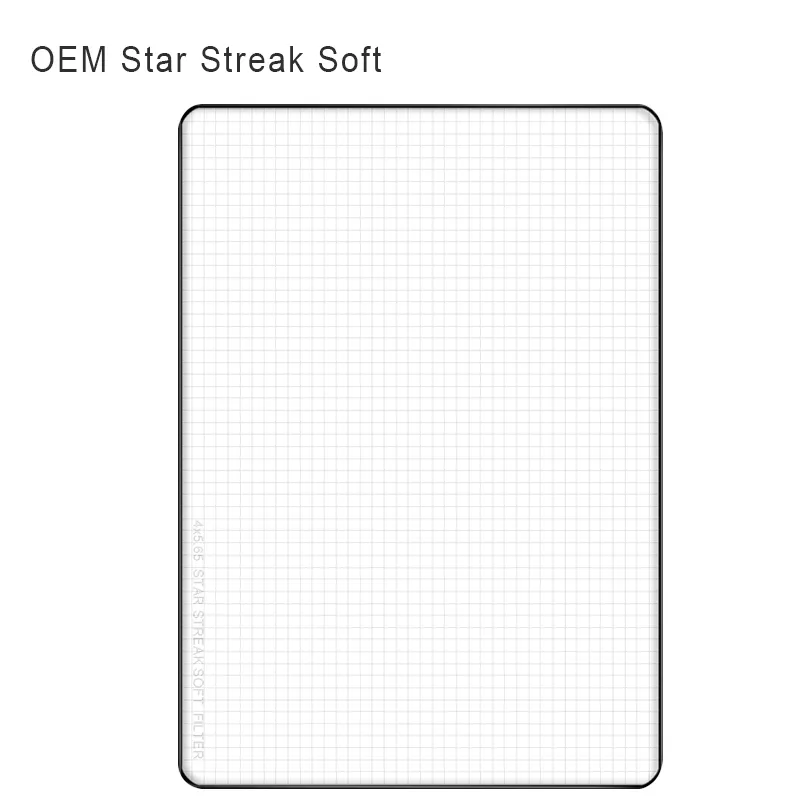 Factory OEM 4*5.65 Cross Streak Mist Soft Filter Clear streak & soft 2in1 Filter High quality cine filter