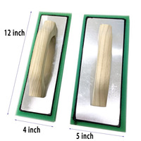 Outils de plâtrage et de finition 4x12 5x12 : Éponges en mousse de caoutchouc et truelles flottantes en mousse