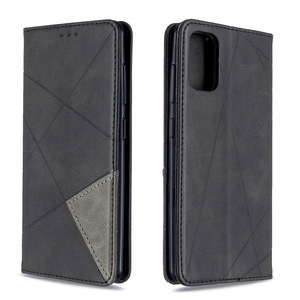 Custodia a Portafoglio in PU per <span class=keywords><strong>Samsung</strong></span> S26 S25 Ultra A57, con Cuciture Geometriche, Blocco Colore, Slot per Carte, Funzione Kickstand e Protezione Antiurto - Product Image 6
