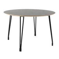 Ensemble de table et de chaises rondes conformes aux normes ANSI/BIFMA pour restaurants, bureaux à domicile, hôtels