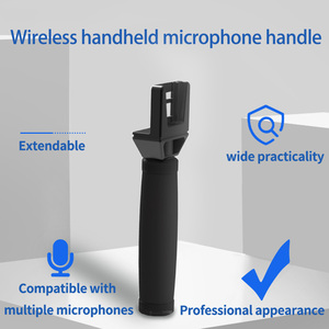 Rode không dây đi DJI mic đứng <span class=keywords><strong>Microphone</strong></span> Adapter với cuộc phỏng vấn xử lý & bọt cho cầm tay các cuộc phỏng vấn & biểu diễn - Product Image 4