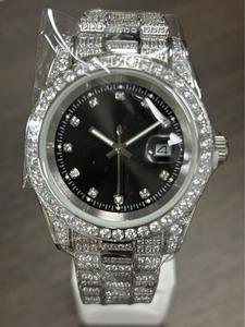 Reloj Mecánico Suizo OEM con Incrustaciones de Diamantes Moissanite, Alta Calidad, Correa 940L, Zirconia Creada, Certificado por el Probador de Diamantes - Product Image 2