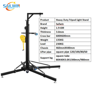Système de levage de scène Sailwin Heavy Load 230KG, tour de levage, support de treillis, tour de levage, système de levage de lumière d'affichage - Product Image 1