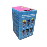 Boîte à surprise en carton blanc de taille personnalisée avec logo, boîte pour peluche, boîte à déchirer, boîte en papier d'emballage avec impression couleur