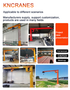 Grúa Giratoria de 360 Grados de 1, 2, 3 y 5 Toneladas, Grúa de Plafón Montada en el Suelo para Taller - Product Image 5