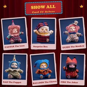Kawaii Mystery Plush Doll Blind Box Timeshare Cino Dream Tour <span class=keywords><strong>Circus</strong></span> Series Juguete de peluche coleccionable Personajes de Frozen para niñas - Product Image 3
