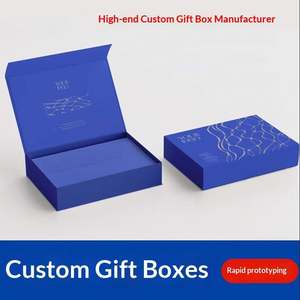 Caja de Libro Magnética Personalizable Wenchuang con Tapa Abatible, Hecha a Mano, Impresión Offset, Grabado en Relieve, Material de Cartón Gris de 2 mm de Grosor - Product Image 2