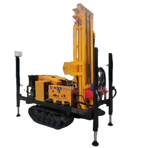 Trivella Cingolata <span class=keywords><strong>GKL</strong></span>-180 per Pozzi d'Acqua, Profondità Massima di Perforazione 200m, Motore Diesel con Motore e Pompa per Formazioni Sciolte e Roccio - Product Image 1