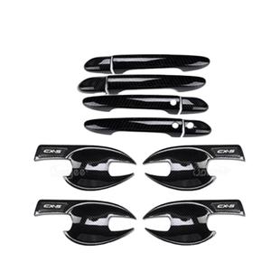 Cubierta Protectora de Manija de Puerta Lateral de Carbono para <span class=keywords><strong>Mazda</strong></span> CX-5 2017 <span class=keywords><strong>2018</strong></span> 2019 2020 2023 2024, Adhesivo Decorativo, Accesorio de Tuning, Piezas de Automóvil - Product Image 1