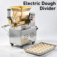 Diviseuse de pâte pneumatique entièrement automatique en acier inoxydable 304, surface antiadhésive, 150 kg/h, pâte de 5 à 300 g pour la fabrication de pizzas et de pains