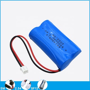 Paquete de batería de litio Lisocl2 2ER14505 4800mAh 4400mAh 5400mAh 3,6 mAh V con conector para medidor de calor de agua inteligente - Product Image 5