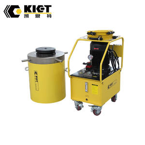 Enerpac eşdeğer 250 tonluk çift etkili hidrolik kriko, kilitleme halkalı ve devirme eyer - Product Image 6