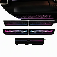 Kit de bande lumineuse d'ambiance pour l'intérieur de la voiture, 64 couleurs, style ciel étoilé, commande par application, pour Land Rover Range Rover 2007-2012