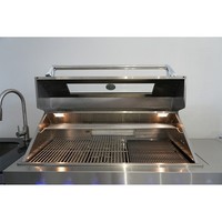ISO-zertifizierte Fabrik Professioneller Edelstahl 8-Brenner-Herd Outdoor-Gasgrill für den Hof