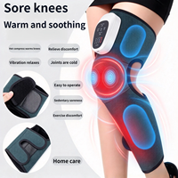 Gaine de massage multifonctionnelle pour le genou, rechargeable, compresse chaude à température constante, vibration apaisante pour les muscles des jambes