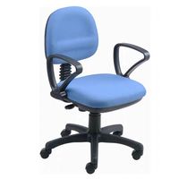 Chaise de bureau pivotante en matériau PU, chaise ergonomique antistatique ESD, tabouret portable pour l'école et l'hôpital, design moderne
