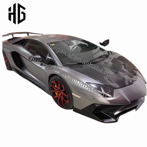 Buen ajuste, capó delantero de fibra de carbono estilo Msy para <span class=keywords><strong>Lamborghini</strong></span> <span class=keywords><strong>Aventador</strong></span> Lp700 Lp720 Lp740, capó de cubierta de motor - Product Image 2