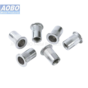 AOBO M3 M4 M5 M6 M8 M10 M12 Acier inoxydable 304 Ecrous rivets à tête plate - Product Image 5