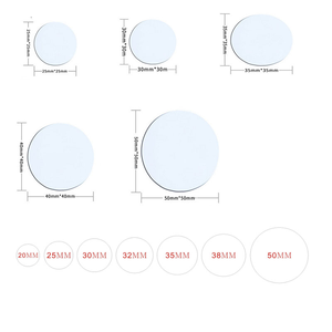 13.56MHz 재기록 가능한 빈 도트 F08 칩 <span class=keywords><strong>RFID</strong></span> 코인 스티커 카드 출입 통제용 - Product Image 5
