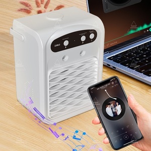 3-in-1 BT Speaker with Cooling Fan &amp; Portable Air Cooler - <strong>Wireless</strong> Audio and Mini Air Cooler Combo for Outdoor - Product Image 2