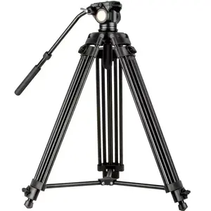QZSD Kameras tativ Q880 Aluminiums tativ 158 & 193cm profession eller Vlog-Ständer 10kg Last Teleskop beine Hoch leistungs stativ