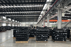 Piezas del tren de rodaje de excavadora, pista de goma, almohadilla de goma, zapatas de pista, almohadilla de pista para <span class=keywords><strong>Komatsu</strong></span> Hyundai Kobelco Carter Hitachi - Product Image 3