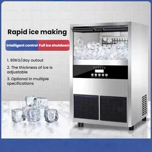 เครื่องทำน้ำแข็ง VOKA <span class=keywords><strong>VK</strong></span>-GQ80 ความจุ 80 กก./วัน โหมดประห<span class=keywords><strong>ย</strong></span>ัดพลังงาน ระบบละลา<span class=keywords><strong>ย</strong></span>น้ำแข็งอัตโนมัติ ฟังก์ชั่นตั้งเวลาล่วงหน้า ระบบดิจิตอล - Product Image 3