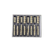 Résine acrylique dentaire multicouche, dents synthétiques, ensemble complet, matériel de laboratoire pour prothèses orthodontiques