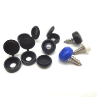 Couvercle de dissimulation multifonctionnel monobloc en plastique Filp Top Cap pour vis