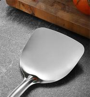 Lot de 4 ustensiles de cuisine économiques en acier inoxydable : louche, écumoire, cuillère et spatule ajourée