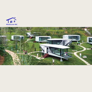 บ้านแคปซูลพร้อมแผงฉนวนกันความร้อนสำหรับตั้งแคมป์หอพักนักเรียนหรือสำนักงานเคลื่อนที่ - Product Image 6