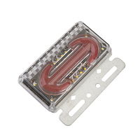 Lumière externe LED pour voiture 12V 24V LED Auto Car Bus Truck Lorry Side Marker Indicator Led Trailer Light Warning Rear Side Lamp