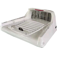 Accessoires auto personnalisés 4x4 auvent dur en aluminium étanche pour camionnette Vigo Revo Tacoma couvre-lit Tonneau antirouille