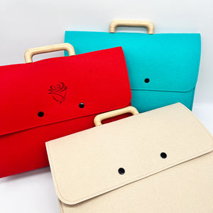 Marchés <span class=keywords><strong>en</strong></span> ligne chinois <span class=keywords><strong>en</strong></span> gros logo personnalisé Multi poches lettre fichier dossier Document portefeuille ordinateur portable feutre <span class=keywords><strong>manches</strong></span> enveloppes - Product Image 4