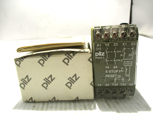 PLC NEW PNOZ-5 SAFETY RELAY 24 V Warranty Product