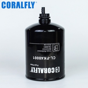 ไส้กรองน้ำมันดีเซลคุณภาพสูง ทนทาน ยี่ห้อ Coralfly รุ่น RE525523 FK48001 FS19956 FS19957 วัสดุไส้กรองแบบใหม่ - Product Image 4
