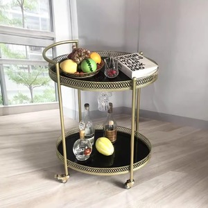 <span class=keywords><strong>Table</strong></span> <span class=keywords><strong>console</strong></span> mobile de livraison de fruits en <span class=keywords><strong>fer</strong></span> <span class=keywords><strong>forgé</strong></span> pour la maison et le salon face en <span class=keywords><strong>verre</strong></span> - Product Image 2