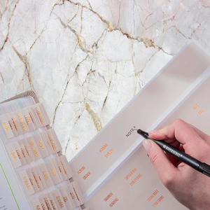 Onglets de Bible laminés, lettrage doré et résumés de livres, autocollants à grand format <span class=keywords><strong>repositionnables</strong></span> pour une navigation facile - Product Image 4