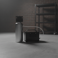 Diffuseur d'aromathérapie intelligent Wi-Fi 1000 ml, design métallique sans eau, contrôlé par application, pour la maison, l'hôtel, la voiture et l'utilisation commerciale