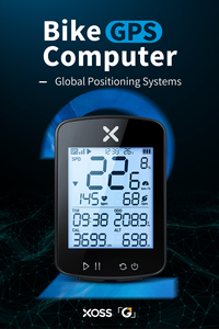 Nouveauté XOSS G2, ordinateur de vélo électronique de deuxième génération, GPS, écran LCD segmenté de 2,2'', étanche IPX7, autonomie de la batterie de plus de 28 heures - Product Image 2