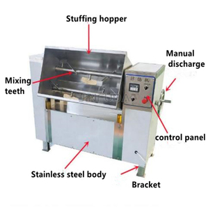 Industrial Commercial Electric 100kg Stainless Steel <b>Minced</b> Sausage Blender <b>Machine</b> Meat Mixer - Product Image 3