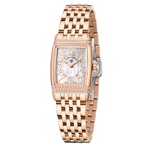 Original for Women's Square Diamond Minimalist Luxury Casual Fashion Shell Dial <b>Watch</b> <b>Box</b> - Product Image 3