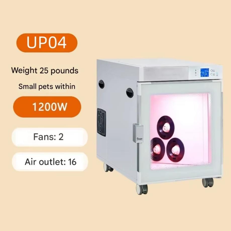 UP04 - Hasta 11 kg - Pequeño - 2 ventiladores - Blanco