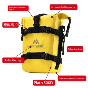 Bolsa Impermeable para Motocicleta D5451, Bolsa Trasera Lateral para Asiento, Bolsa para Barra Anticaídas, Bolsa Seca para Herramientas con Correa para Hombro - Product Image 2