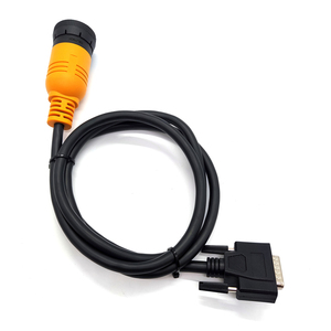 9pin jeto tipe 2 steker ke DB15 pin kabel diagnostik profesional kabel truk tugas berat kabel truk - Product Image 2