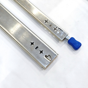 Glissière de tiroir industrielle Kingstar 53 mm 250 lb à extension complète, robuste, avec système de verrouillage intégré, <span class=keywords><strong>pour</strong></span> cuisine, camping-car - Product Image 2