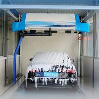 Système de lavage de voiture électrique portable sans contact, machine de lavage automatique sans balais à laser, équipement de nettoyage des roues